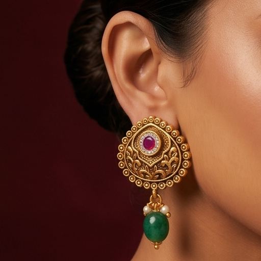 Antique Earring M00187