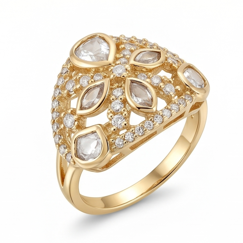 Kundan Rings M00103