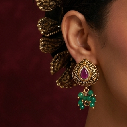 Antique Earring M00178