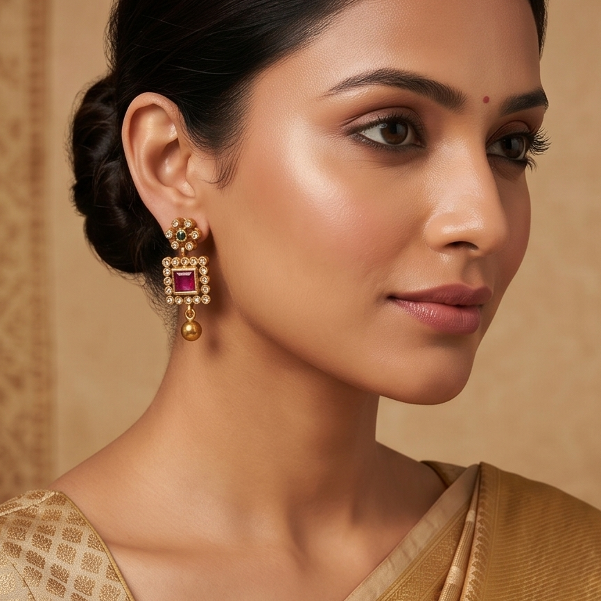 Antique Earring M00144