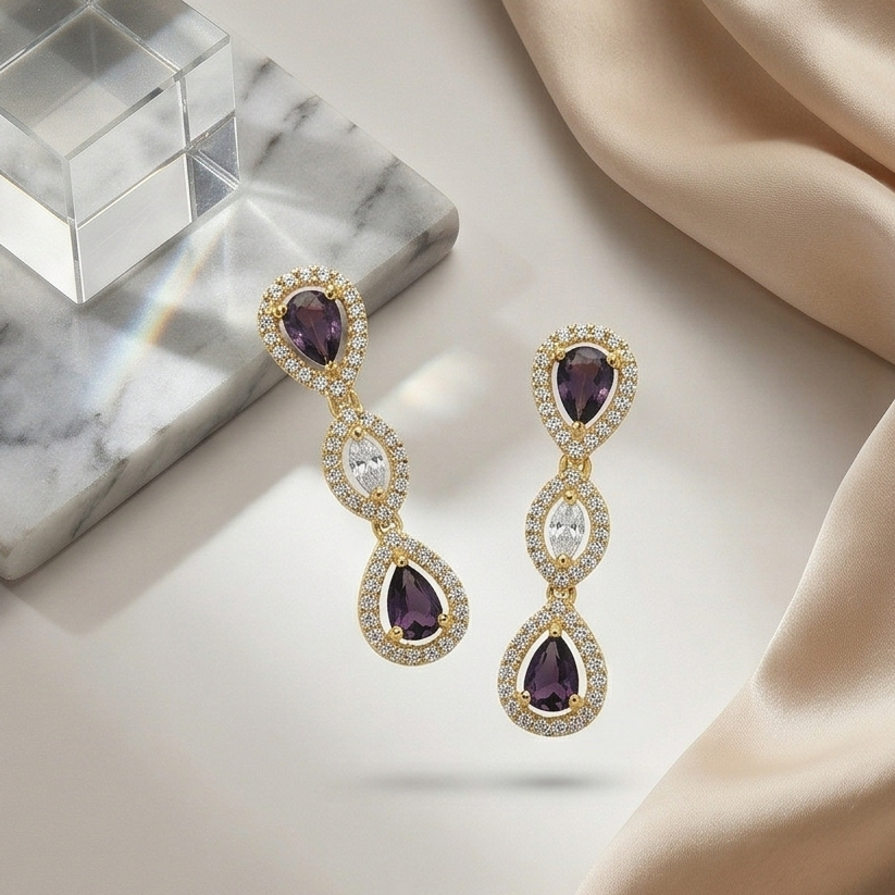 CZ Earring M00051