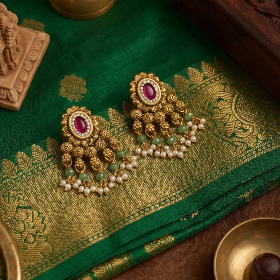 Antique Earring M00160