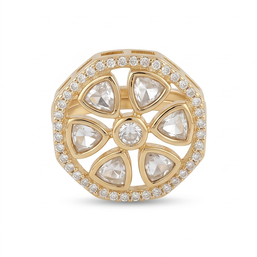 Kundan Rings M00097
