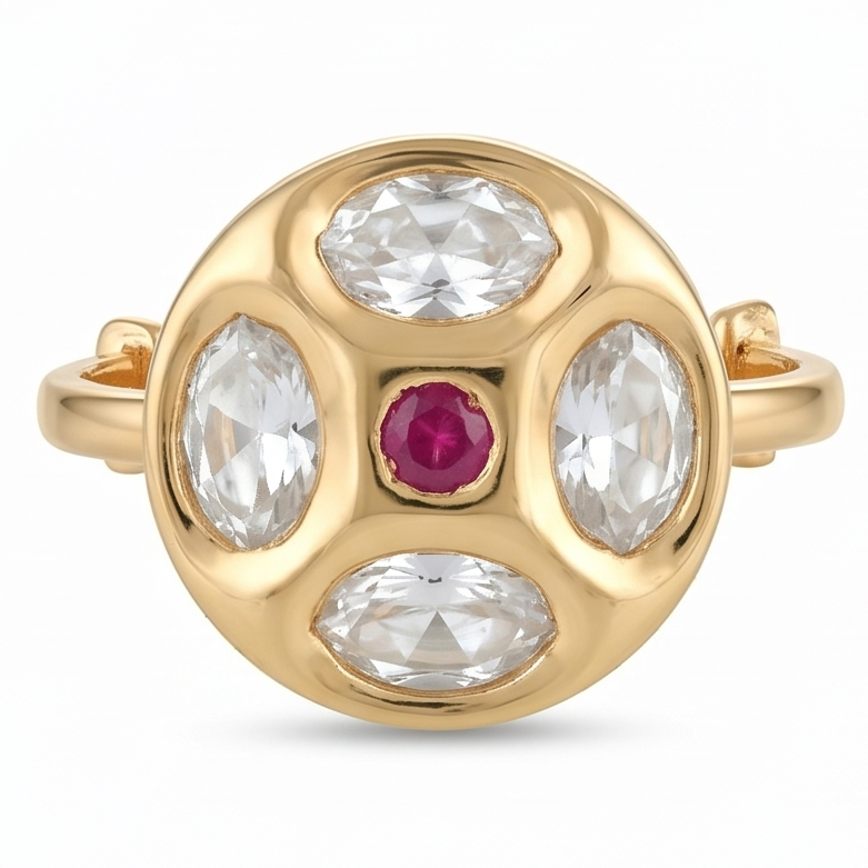 Kundan Rings M00102