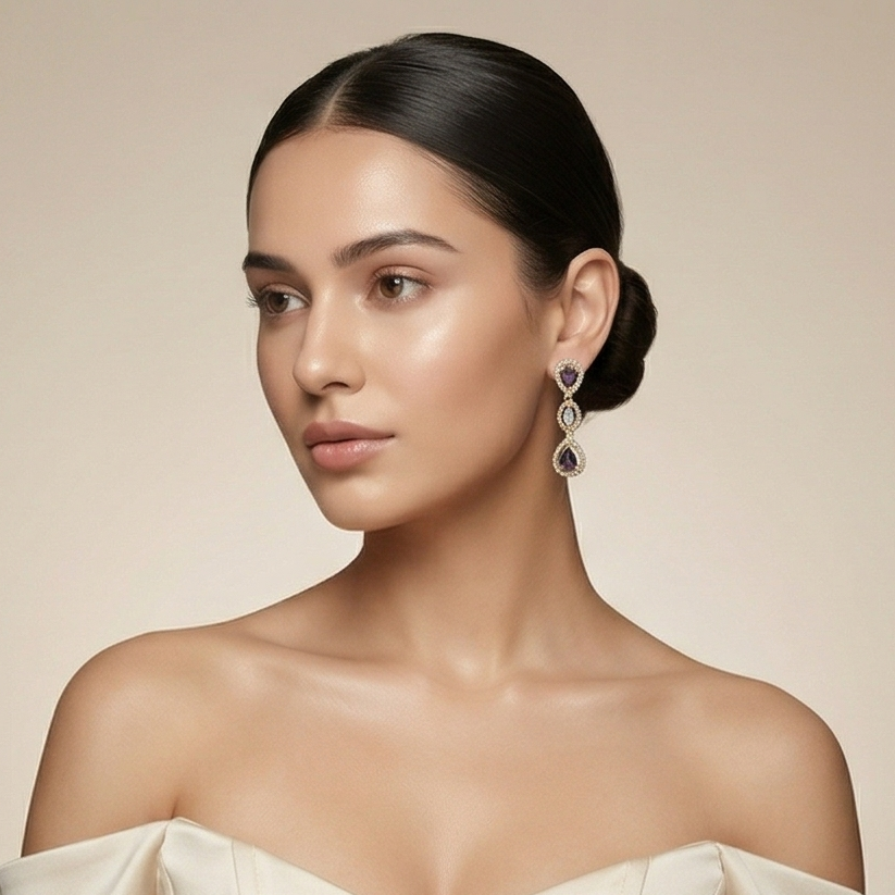 CZ Earring M00051