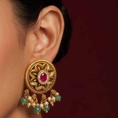 Antique Earring M00154
