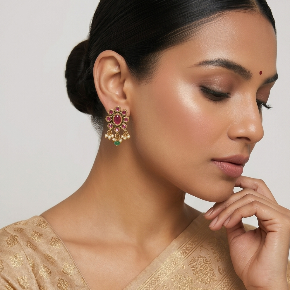 Antique Earring M00162