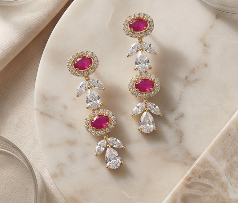CZ Earring M00054