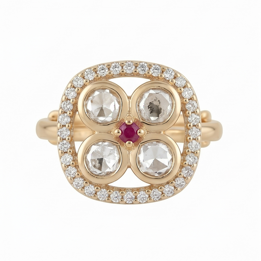 Kundan Rings M00092