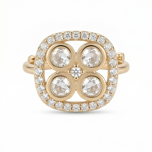 Kundan Rings M00094