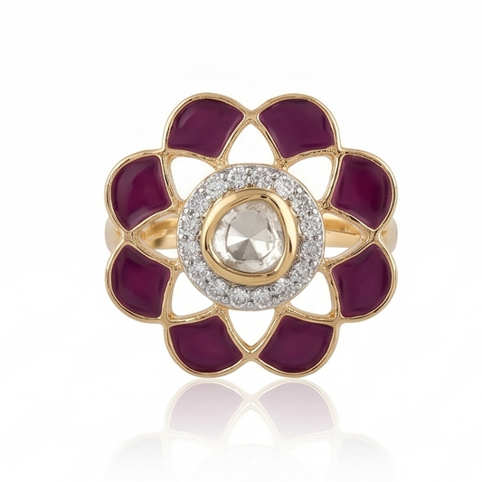 Kundan Rings M00090