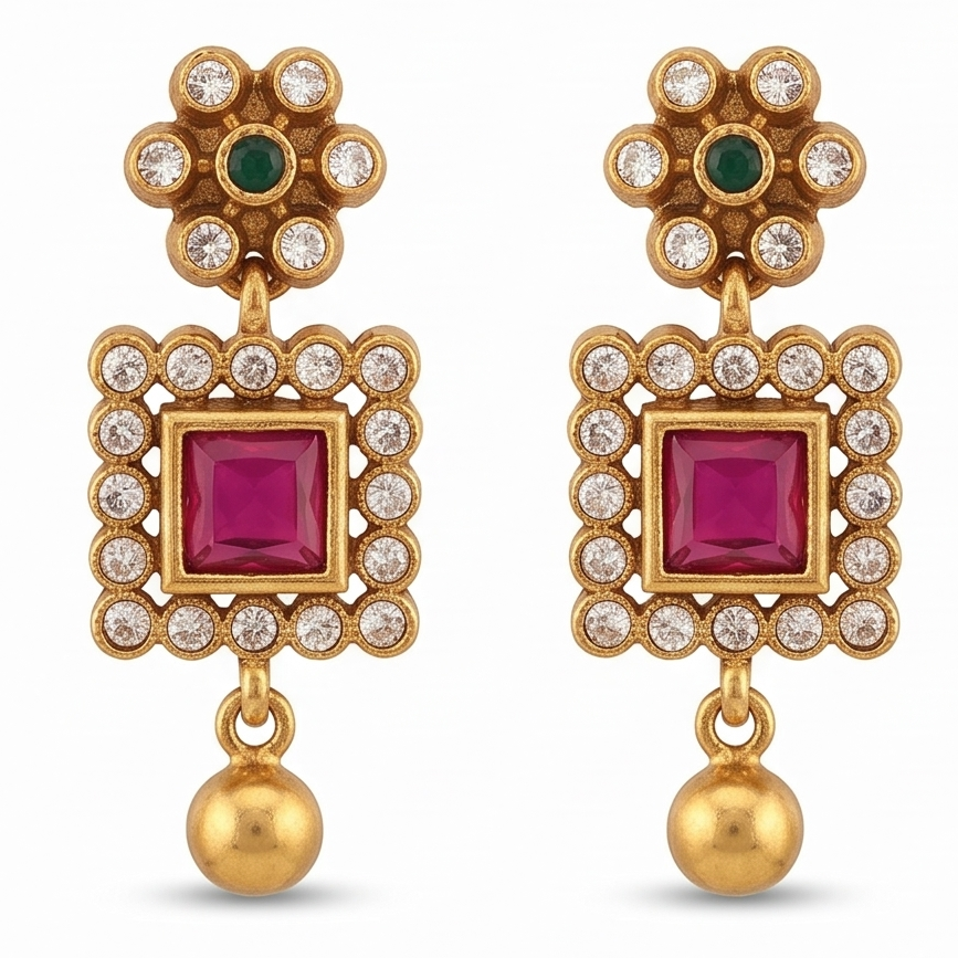 Antique Earring M00144