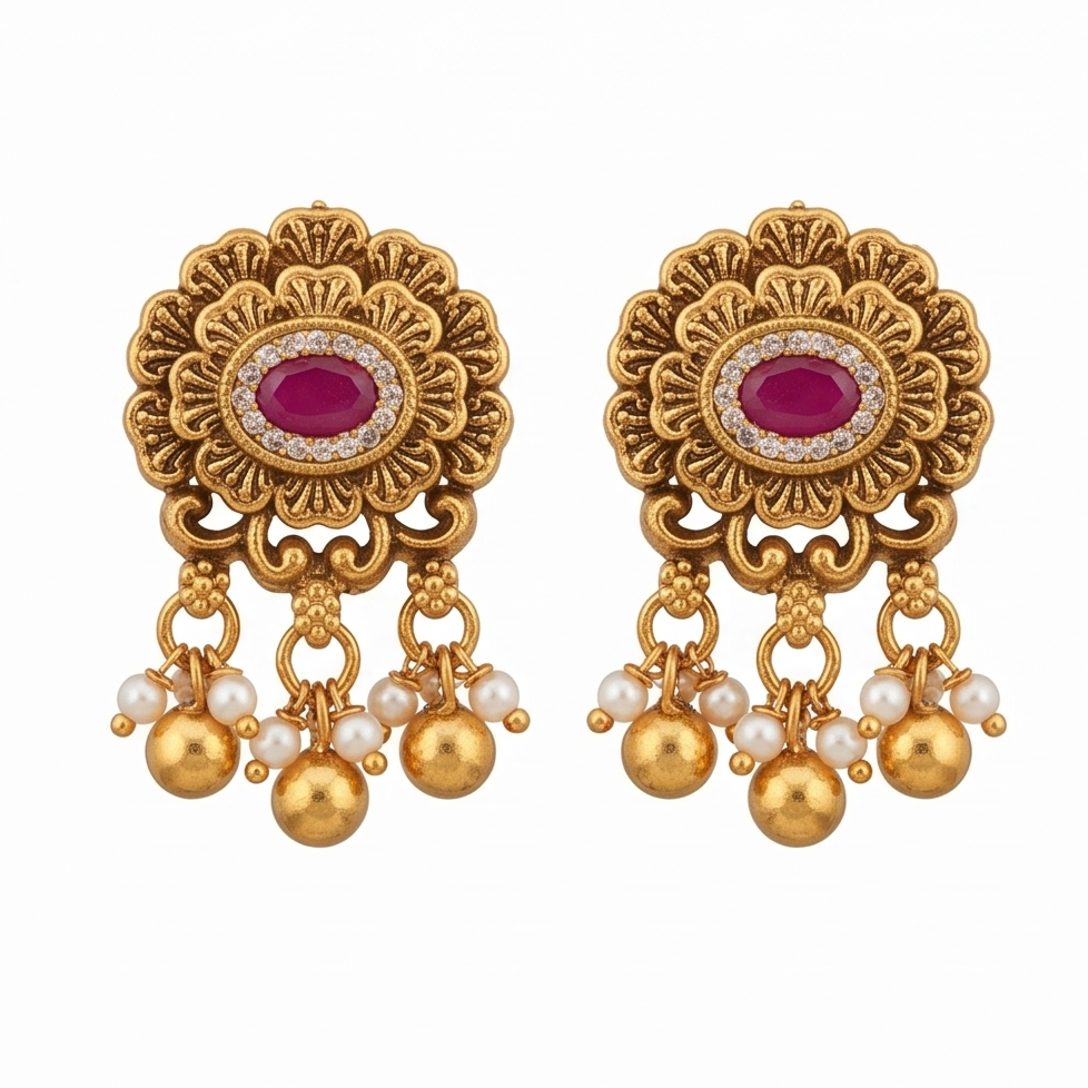 Antique Earring M00155
