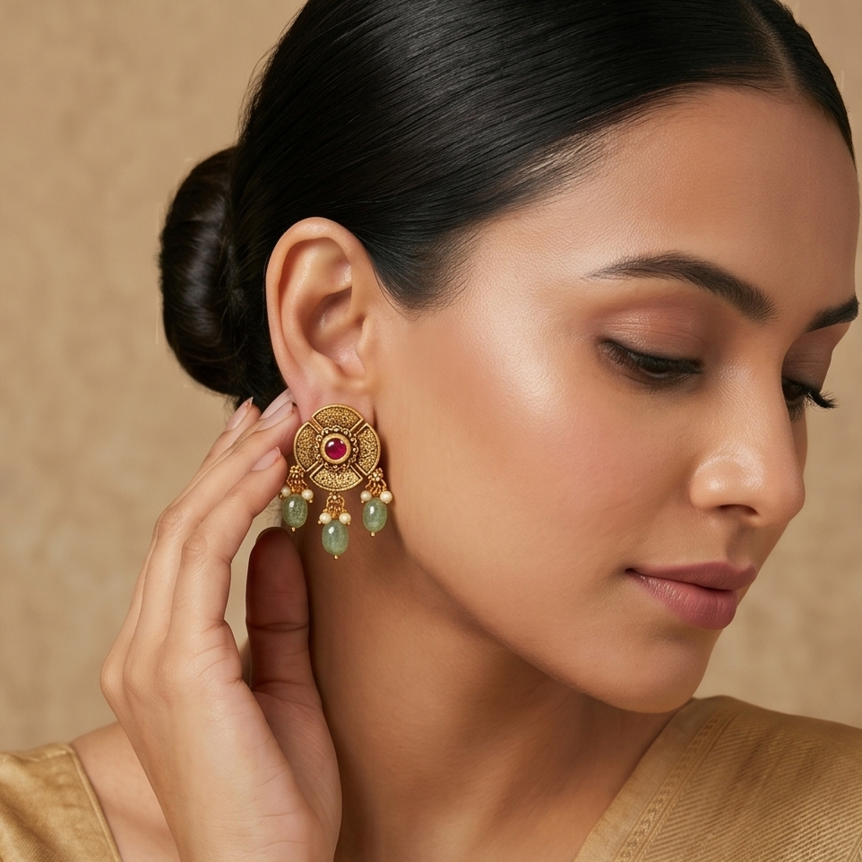 Antique Earring M00166