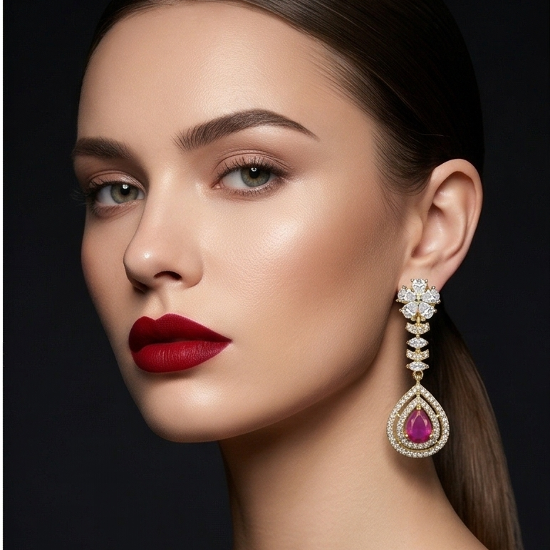 CZ Earring M00056