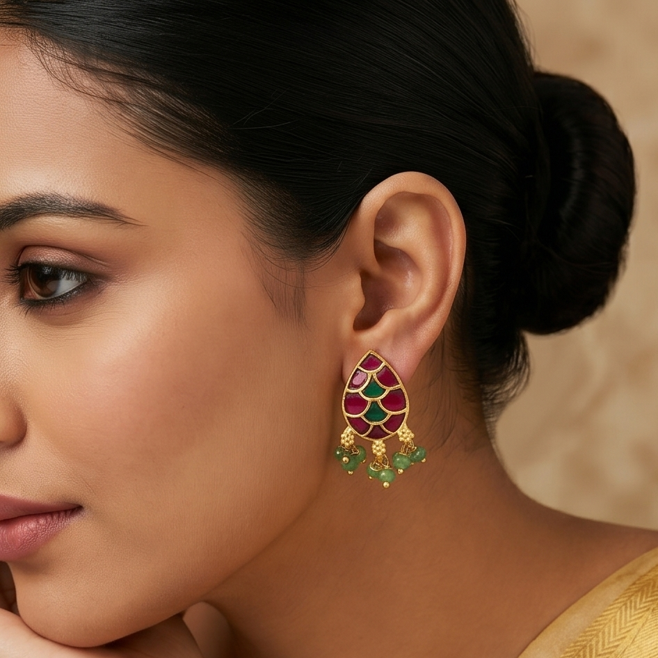 Antique Earring M00186
