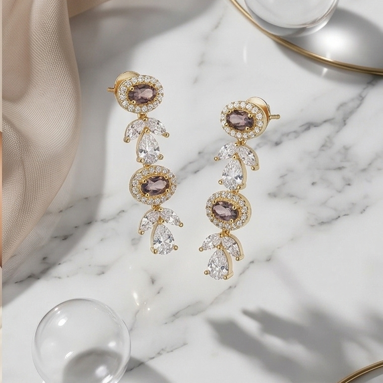 CZ Earring M00057