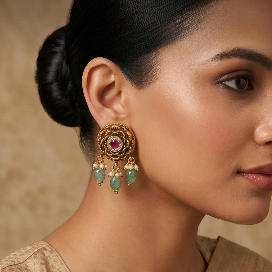 Antique Earring M00169