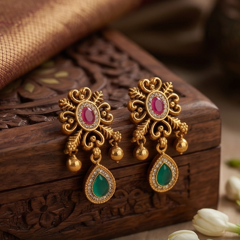 Antique Earring M00174