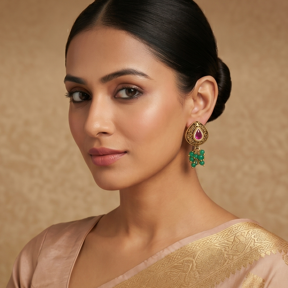Antique Earring M00178