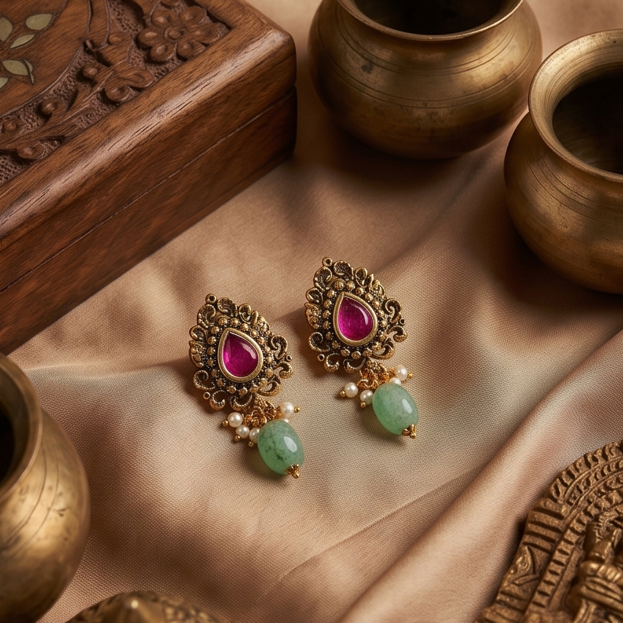 Antique Earring M00156