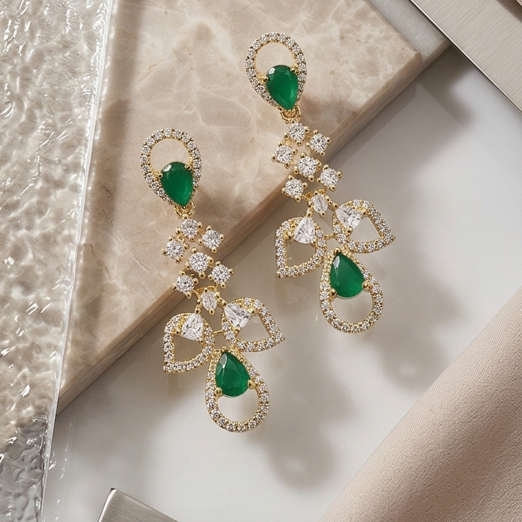 CZ Earring M00055
