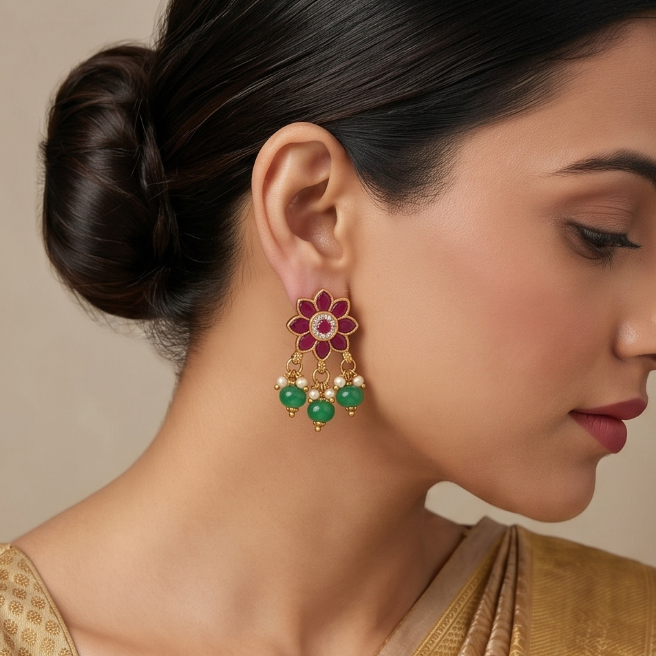 Antique Earring M00173