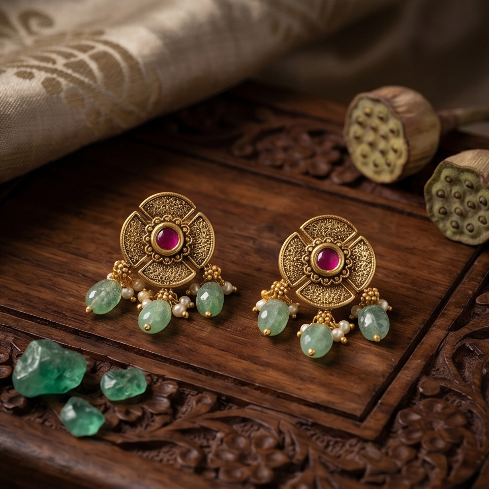 Antique Earring M00166