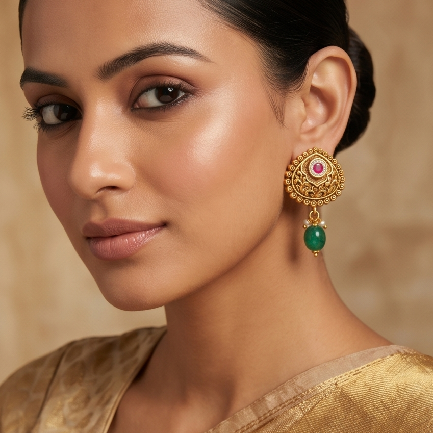 Antique Earring M00187