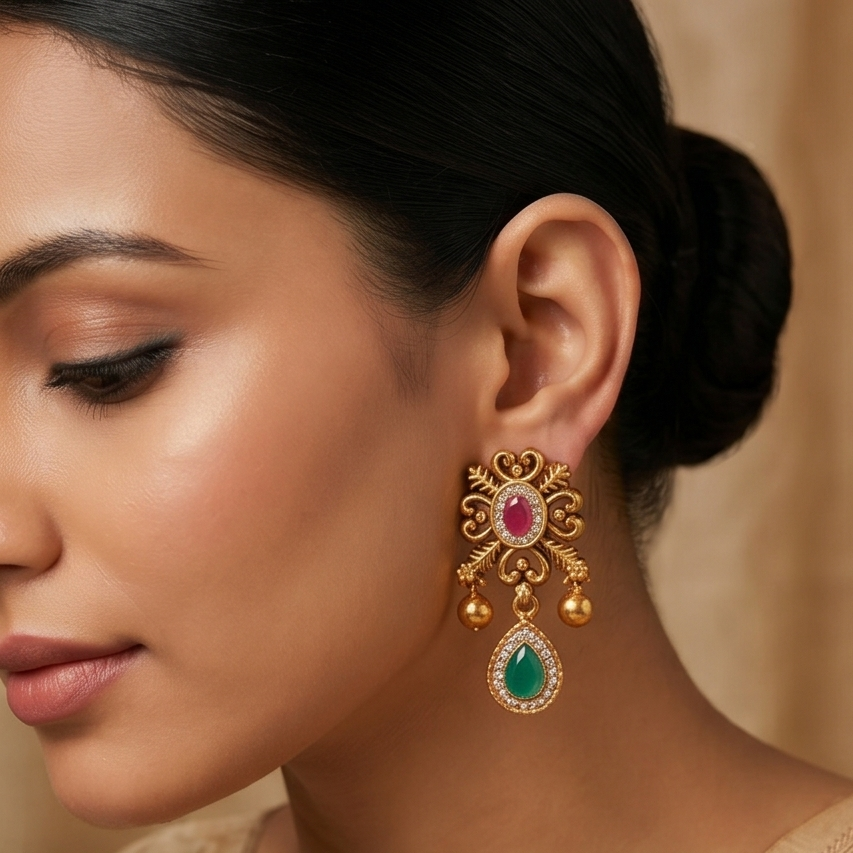 Antique Earring M00172