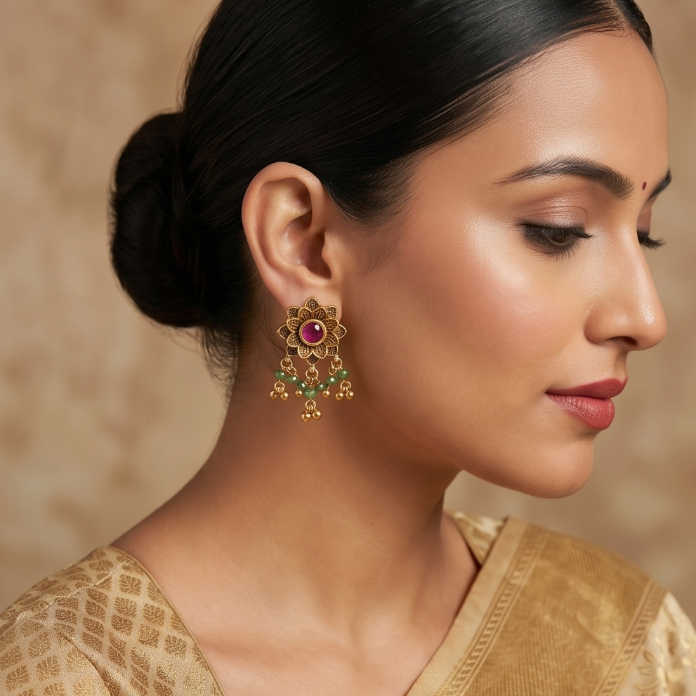 Antique Earring M00185
