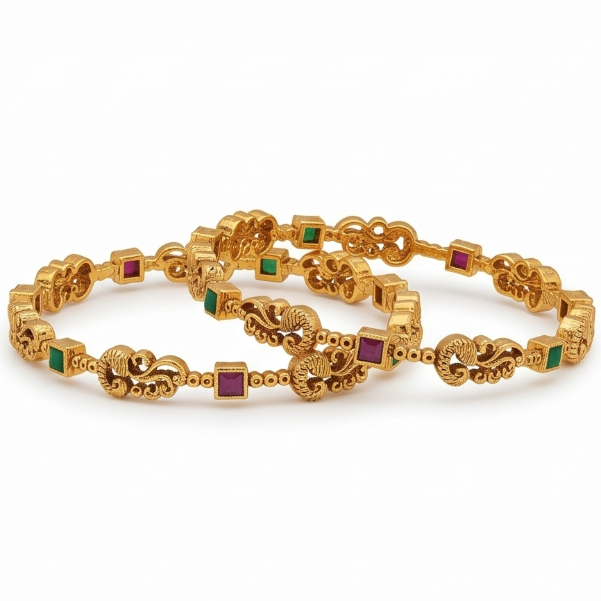Antique Bangles M00110