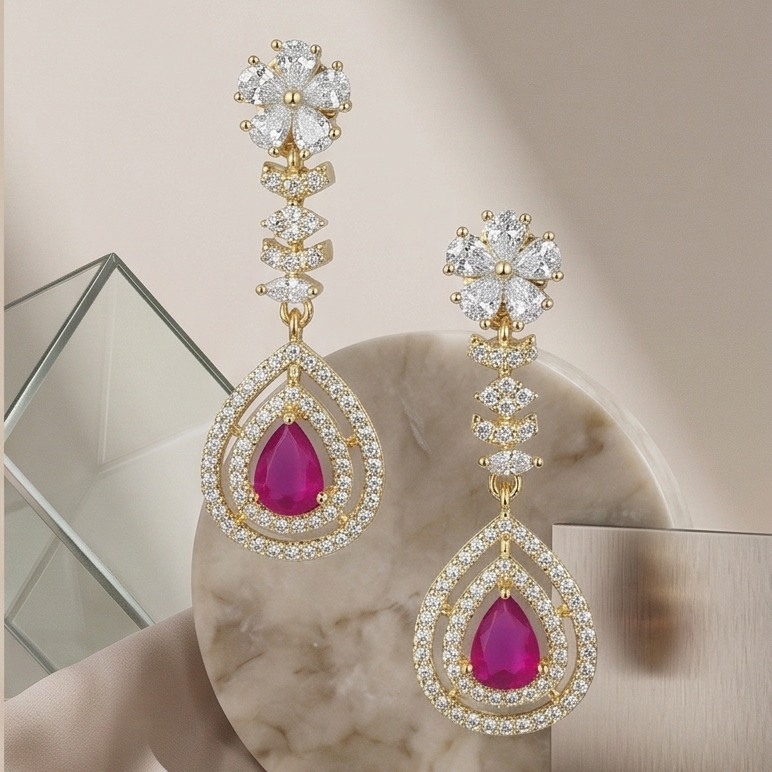 CZ Earring M00056