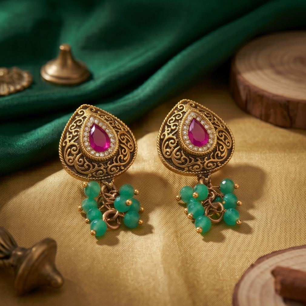 Antique Earring M00177