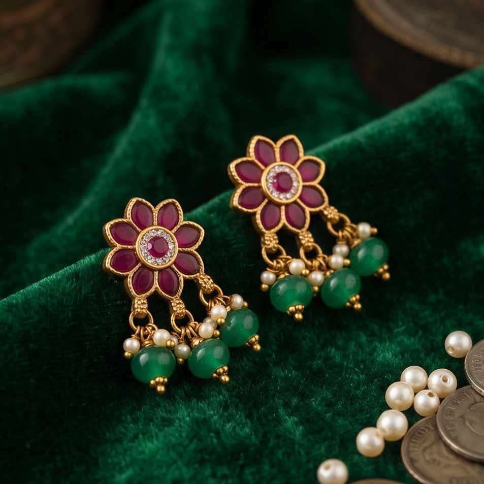 Antique Earring M00173
