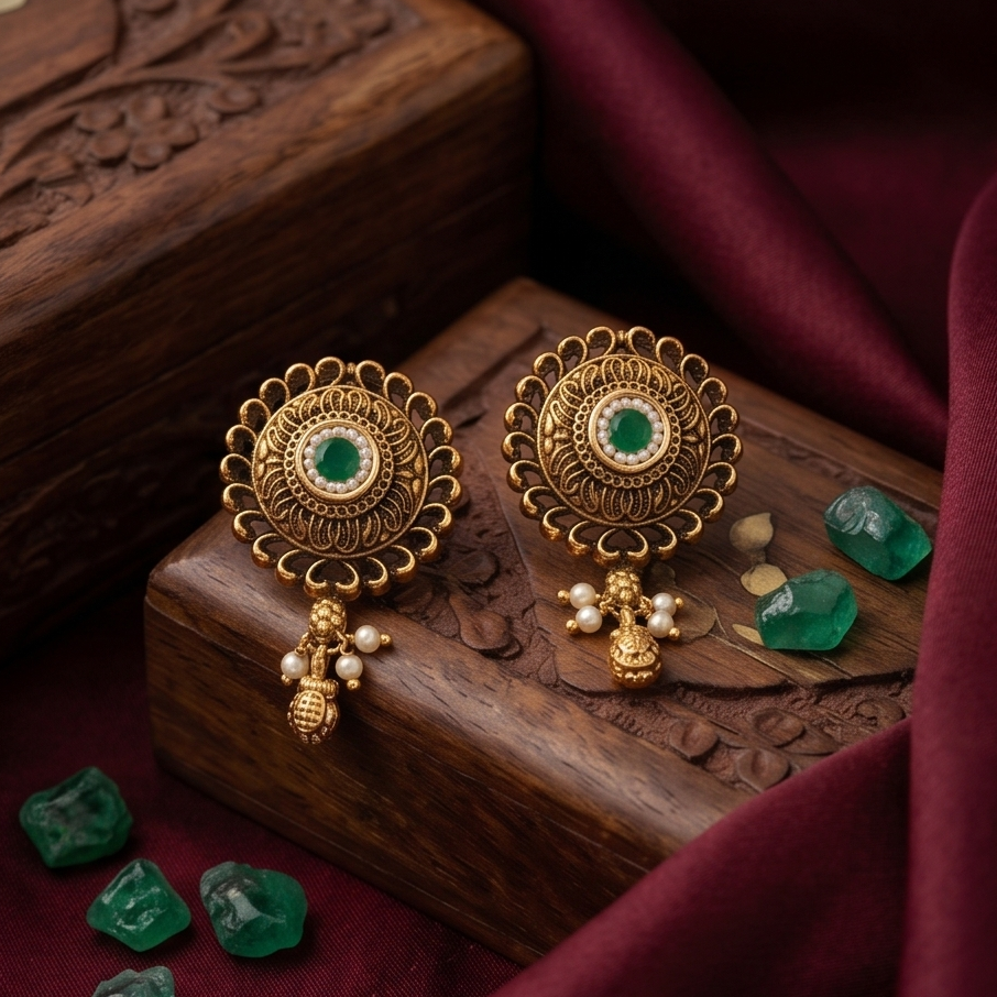 Antique Earring M00157