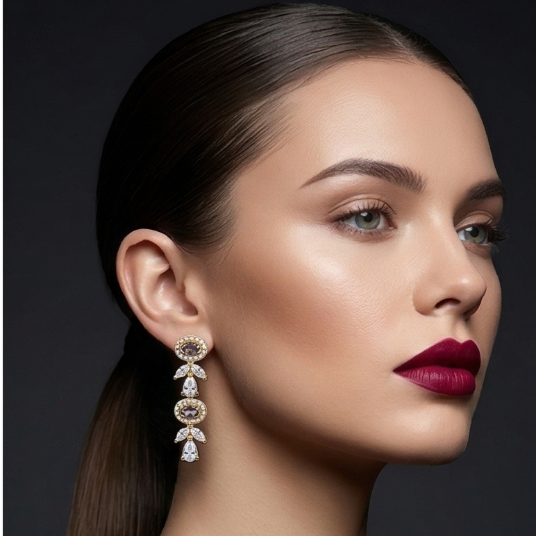 CZ Earring M00057