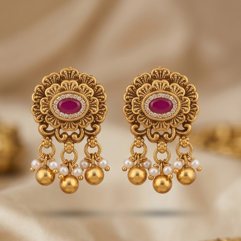Antique Earring M00155