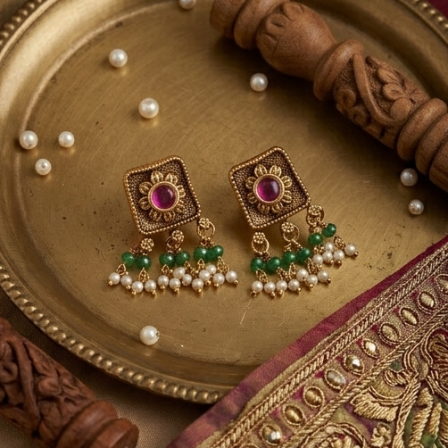 Antique Earring M00189