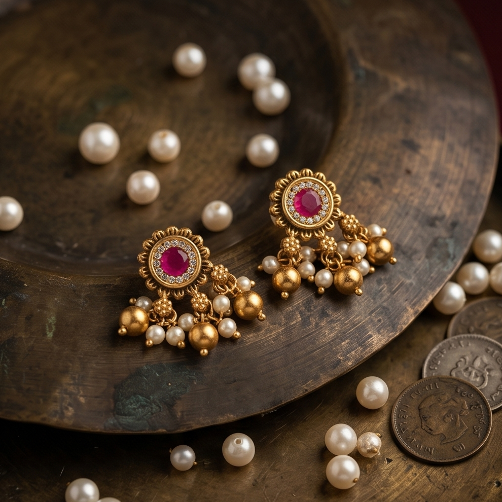 Antique Earring M00170