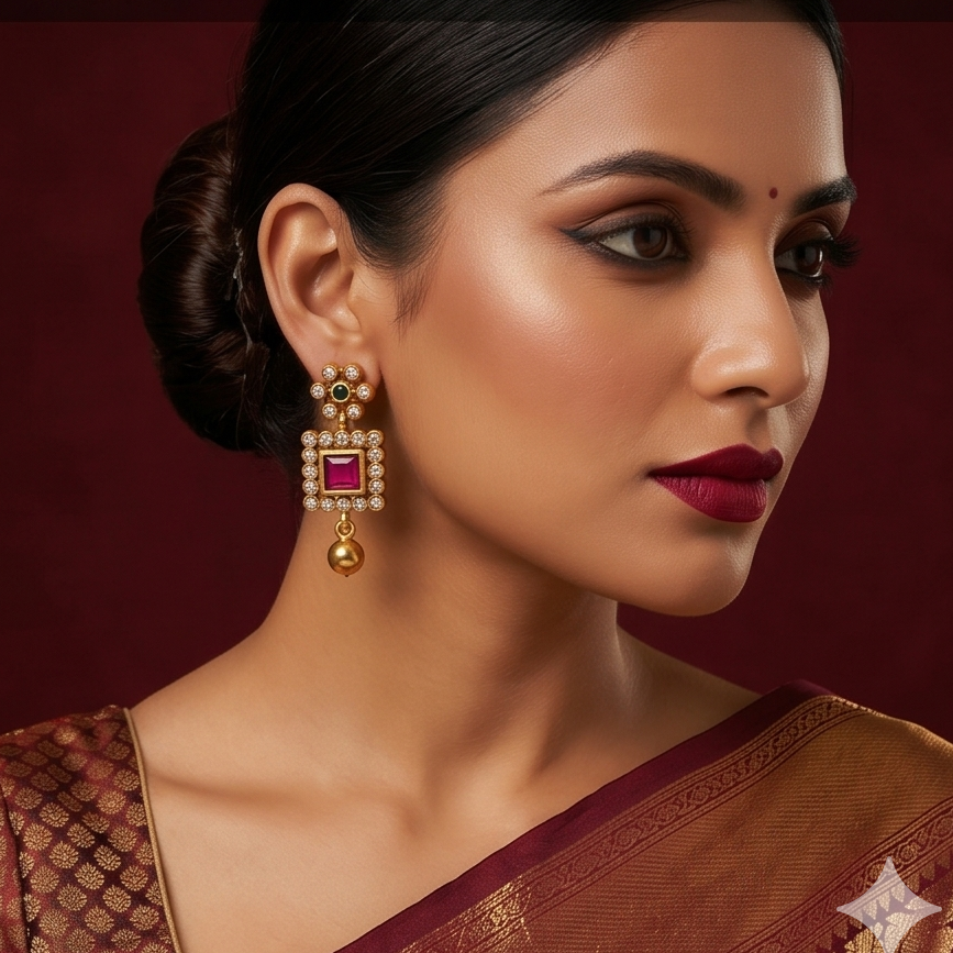 Antique Earring M00144