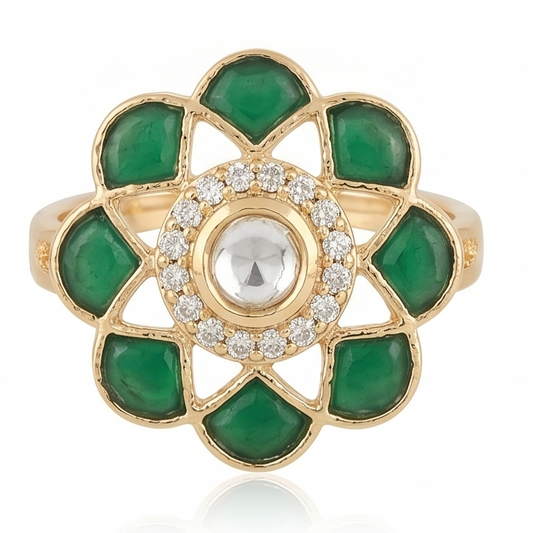 Kundan Rings M00089