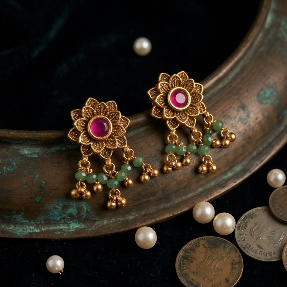 Antique Earring M00185