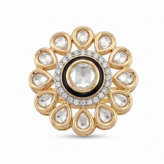 Kundan Rings M00100