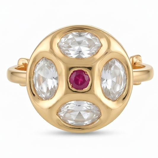 Kundan Rings M00102