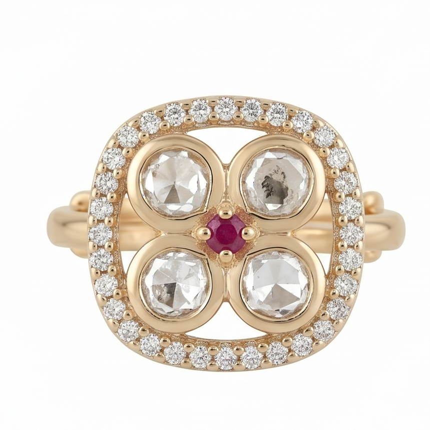 Kundan Rings M00091