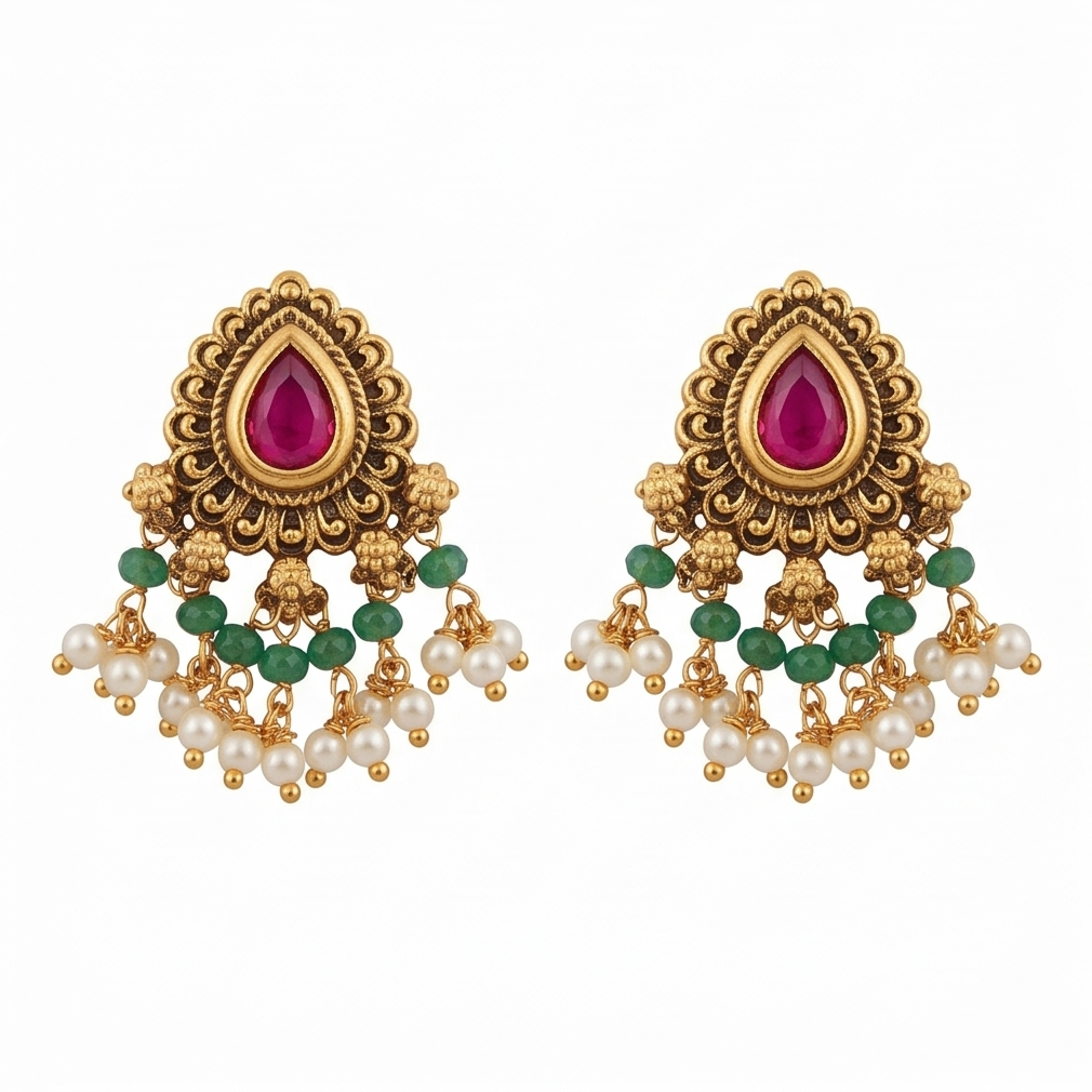Antique Earring M00176