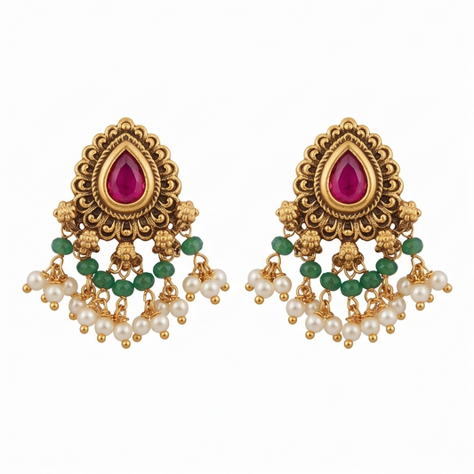Antique Earring M00176