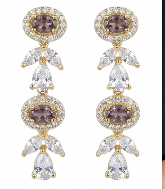CZ Earring M00057