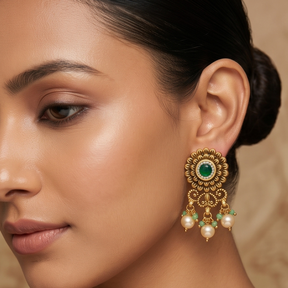Antique Earring M00167
